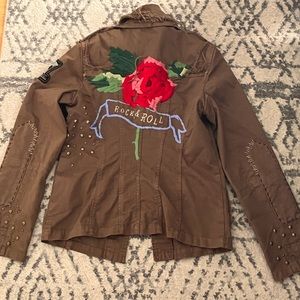 Patch work jacket